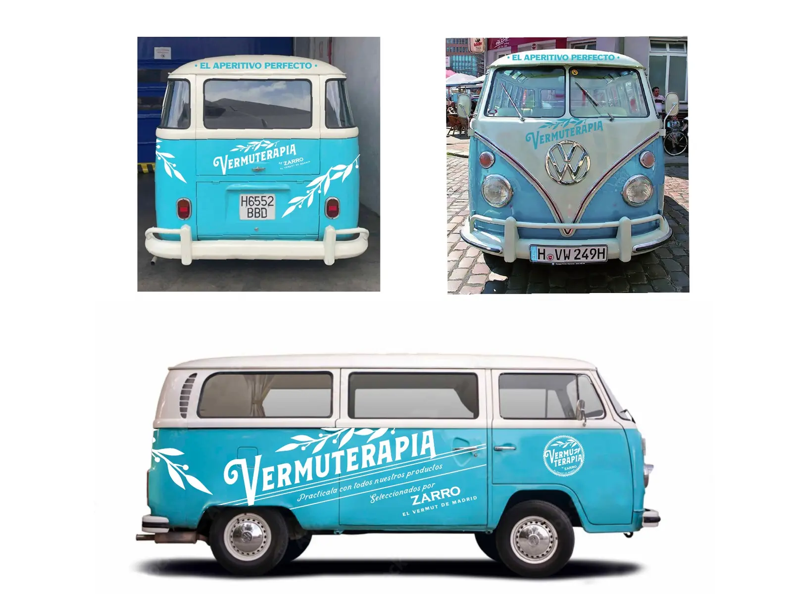 Branding aplicado a una furgoneta de Vermuterapia